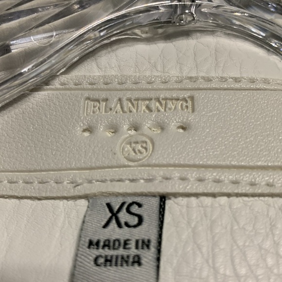 BLANKNYC Vegan Leather Hoodie Jacket XS - Picture 4 of 14